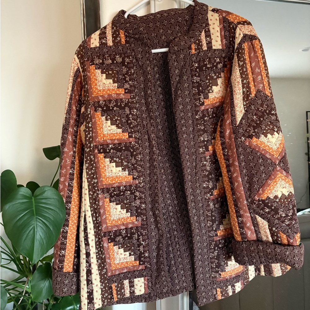 Vintage quilted jacket coat. Great condition.